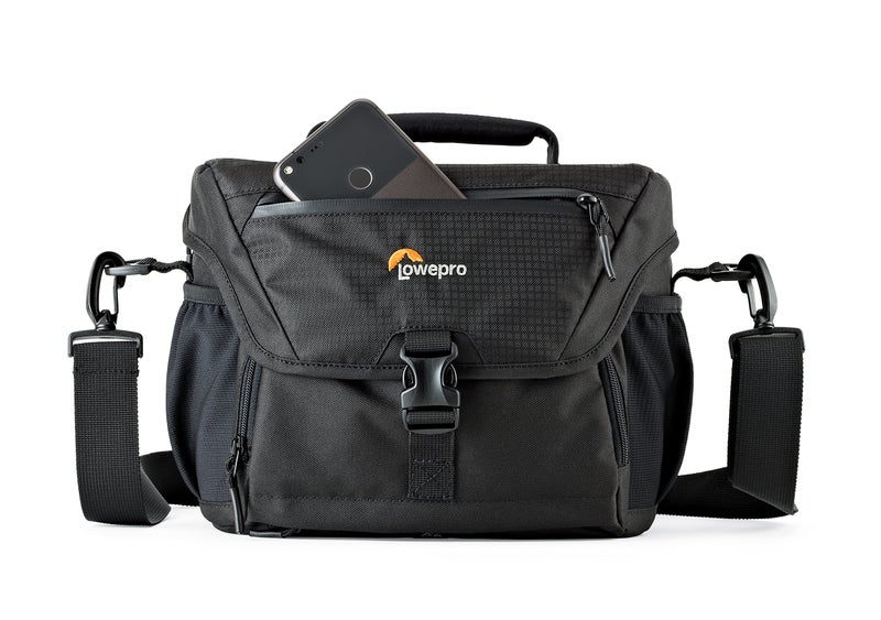 Lowepro LP37123, Nova 180 AW II Camera Bag, Waterproof, Customizable, Fits Pro-Depth DSLR with Lens, Compact Drone, 3-4 Additional Lenses, Flash, Black - Image 2